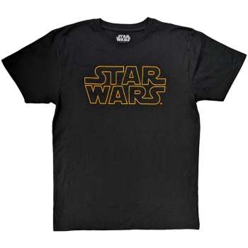 Merch Star Wars: Star Wars Unisex T-shirt: Logo Outline (x-large) XL