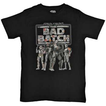 Merch Star Wars: Star Wars Unisex T-shirt: The Bad Batch (small) S