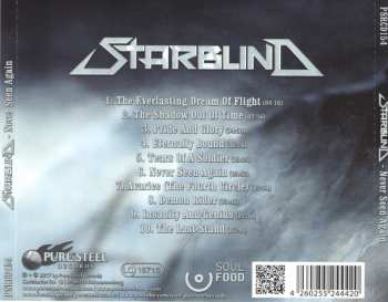 CD Starblind: Never Seen Again 257908