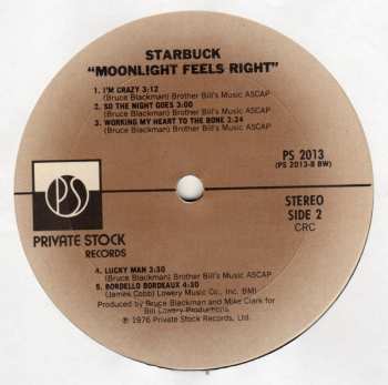 LP Starbuck: Moonlight Feels Right 180261