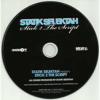 CD Statik Selektah: Stick 2 The Script