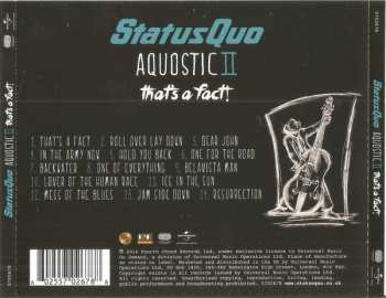 CD Status Quo: Aquostic II: That's A Fact! 191487