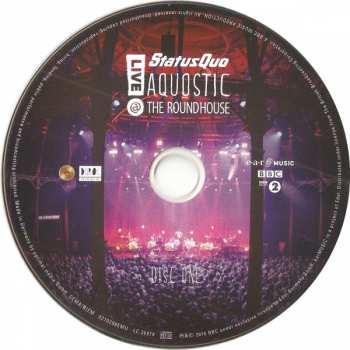 2CD Status Quo: Aquostic -  Live @ The Roundhouse 2611