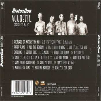CD/SP/Box Set Status Quo: Aquostic Stripped Bare LTD 2606
