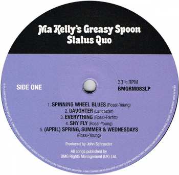 LP Status Quo: Ma Kelly's Greasy Spoon 79743