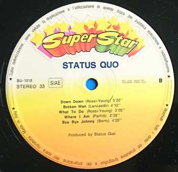 LP Status Quo: Rockin' Around With Status Quo
