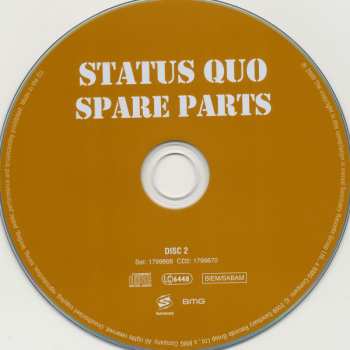 2CD Status Quo: Spare Parts DLX 182919