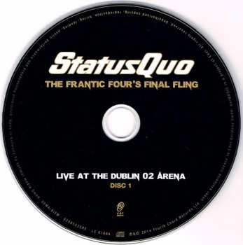 2CD Status Quo: The Frantic Four's Final Fling - Live At The Dublin O2 Arena 13287