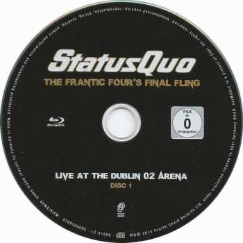 CD/Blu-ray Status Quo: The Frantic Four's Final Fling - Live At The Dublin O2 Arena 13286