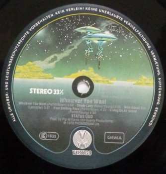 LP Status Quo: Whatever You Want