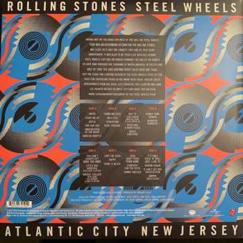 4LP The Rolling Stones: Steel Wheels Live Atlantic City New Jersey LTD