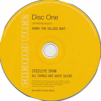 3CD/Box Set Steeleye Span: All Things Are Quite Silent: Complete Recordings 1970-71 337008