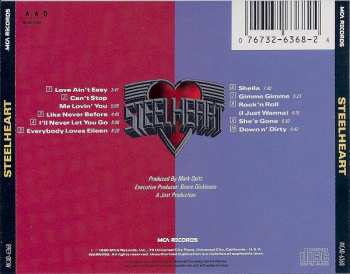 CD Steelheart: Steelheart 289226