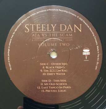 2LP Steely Dan: Aja Vs The Scam - Boston Broadcast 2009 - Volume Two 442599