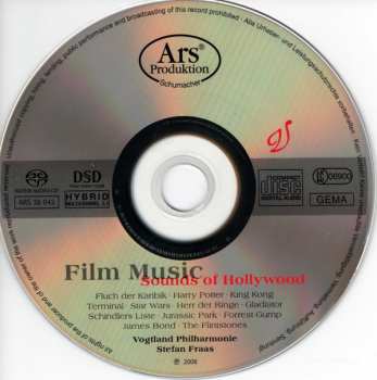 SACD Stefan Fraas: Film Music Sounds Of Hollywood 396241