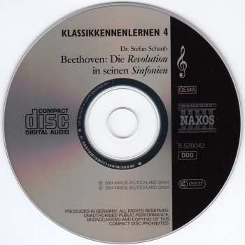 CD Stefan Schaub: Beethoven: Die Revolution In Seinen Sinfonien 300145