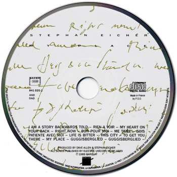 CD Stephan Eicher: My Place 538129