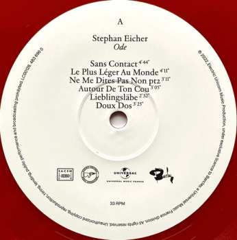 LP Stephan Eicher: Ode LTD | CLR 481604
