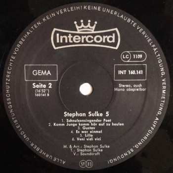 LP Stephan Sulke: Stephan Sulke 5 417375