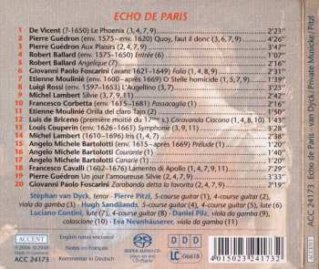 SACD Stephan Van Dyck: Echo De Paris / Parisian Love Songs 1610-1660 455035
