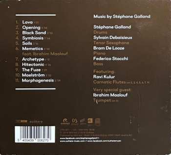 CD Stéphane Galland: Stéphane Galland & (The Mystery Of) Kem 525359
