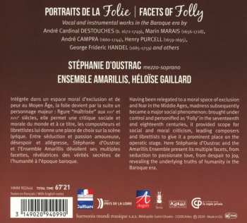 CD Stéphanie d'Oustrac: Portrait De La Folie 28468