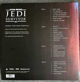 2LP Stephen Barton: Star Wars Jedi: Survivor (Original Video Game Soundtrack) CLR 538361