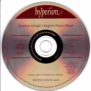 CD Stephen Hough: Stephen Hough's English Piano Album 423982