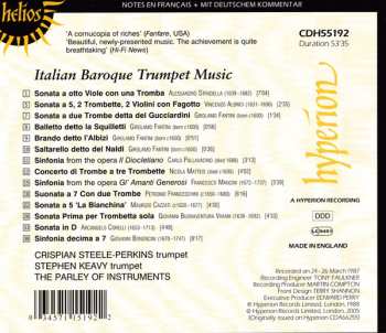 CD Stephen Keavy: Italian Baroque Trumpet Music 519341