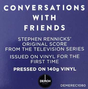 LP Stephen Rennicks: Conversations With Friends (Original Score From The Television Series) 478402