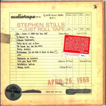 Stephen Stills: Just Roll Tape April 26 1968
