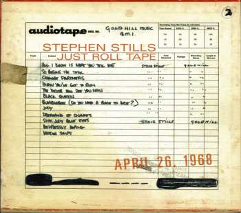 CD Stephen Stills: Just Roll Tape April 26 1968 373181