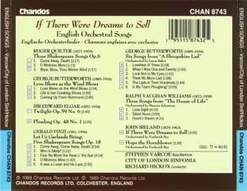 CD Stephen Varcoe: "If There Were Dreams To Sell" - English Orchestral Songs 322880