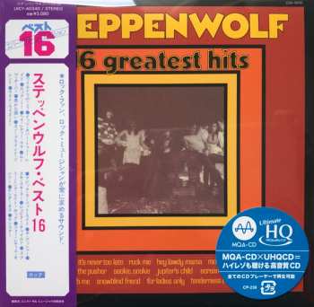 CD Steppenwolf: 16 Greatest Hits LTD 190029