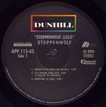 2LP Steppenwolf: Gold (Their Great Hits) 354109