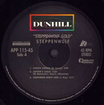 2LP Steppenwolf: Gold (Their Great Hits) 354109