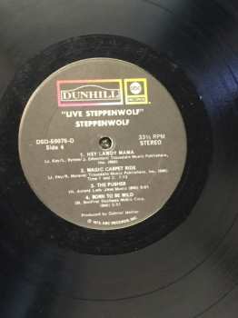 2LP Steppenwolf: Steppenwolf Live 