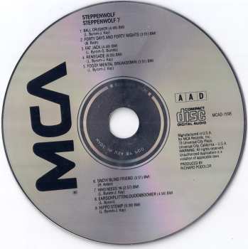 CD Steppenwolf: Steppenwolf 7