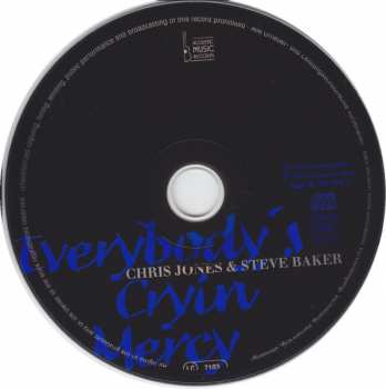 CD Steve Baker: Everybody's Cryin' Mercy 442383