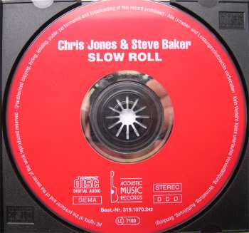 CD Steve Baker: Slow Roll 368645