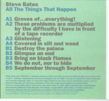 CD Steve Bates: All The Things That Happen 423971