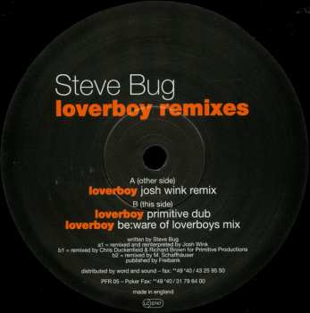 Album Steve Bug: Loverboy (Remixes)