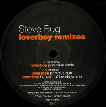Steve Bug: Loverboy (Remixes)