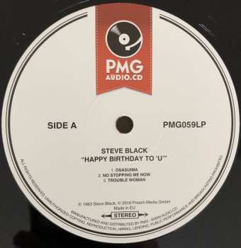 LP Steve Dudu Black: Happy Birthday To 'U' 84027