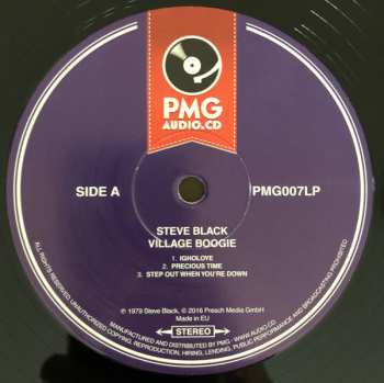 LP Steve Dudu Black: Village Boogie 460076