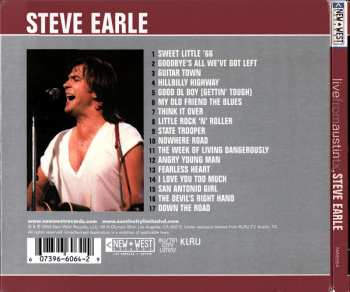 CD Steve Earle: Live From Austin TX 235469