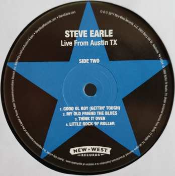 2LP Steve Earle: Live From Austin TX 69945