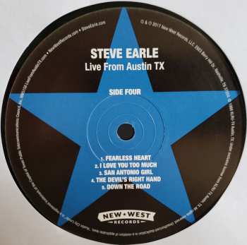 2LP Steve Earle: Live From Austin TX 69945
