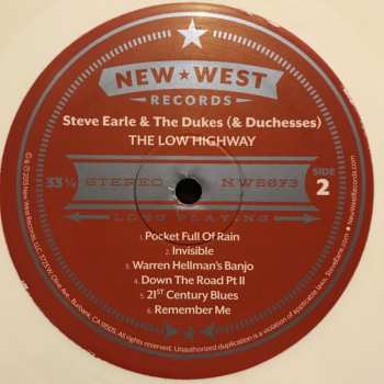 LP Steve Earle & The Dukes (And Duchesses): The Low Highway LTD 153026