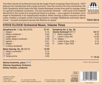 CD Steve Elcock: Orchestral Music, Volume Three 477642